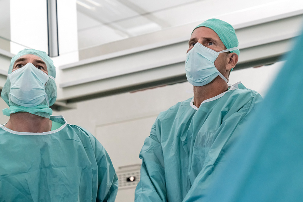 Orthopädische Operation im Privatklinikum Hansa in Graz